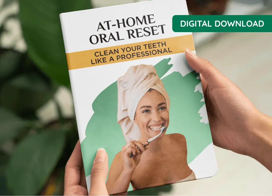 At-Home Oral Reset digital bonus cover