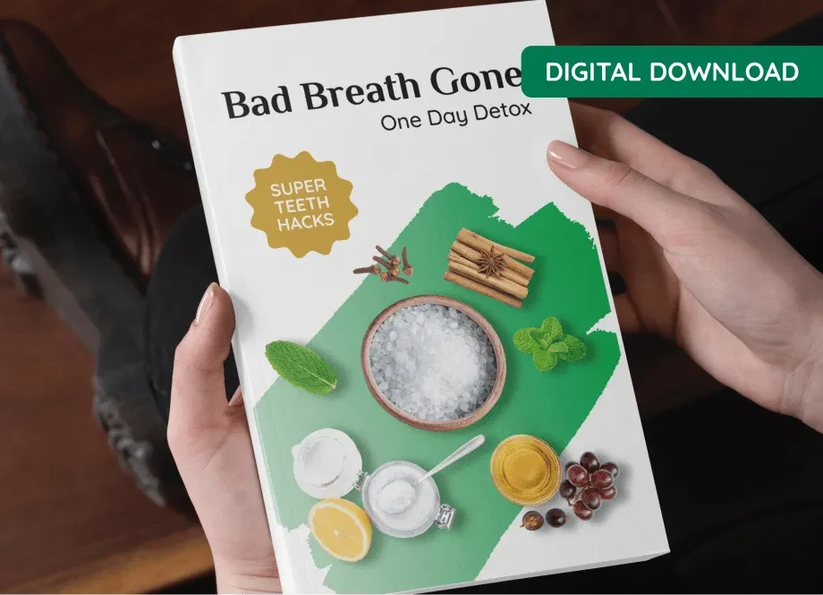 Bad Breath Gone digital bonus cover